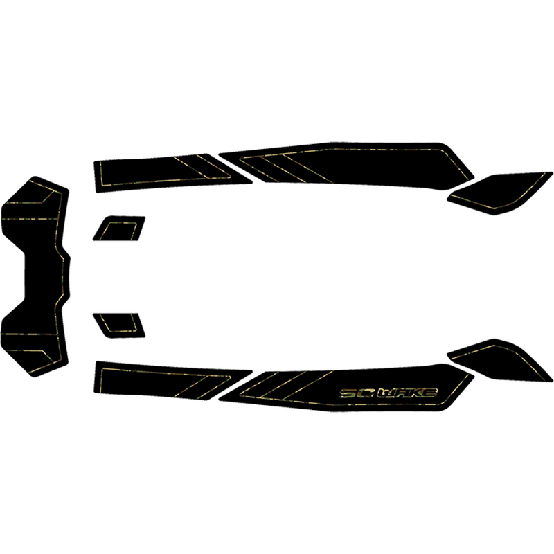 SC Wake Sea Doo Spark Trixx 3-Up '18-21 Waverunner Jet Ski Traction Mat Kit