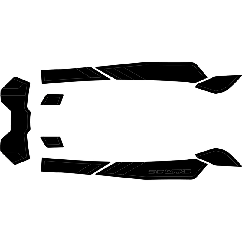 SC Wake Sea Doo Spark Trixx 3-Up '18-21 Waverunner Jet Ski Traction Mat Kit