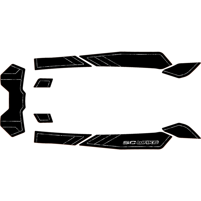 SC Wake Sea Doo Spark Trixx 3-Up '18-21 Waverunner Jet Ski Traction Mat Kit