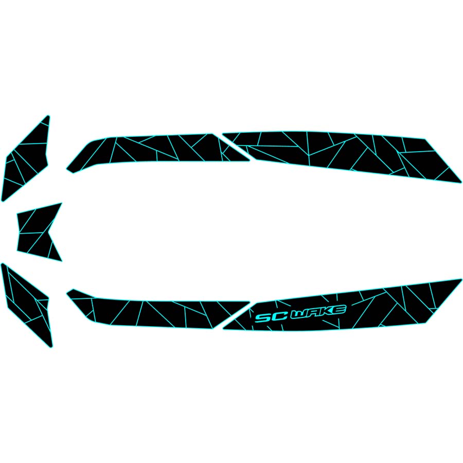 SC Wake Sea Doo Spark 2-Up '14-21 Waverunner Jet Ski Traction Mat Kit