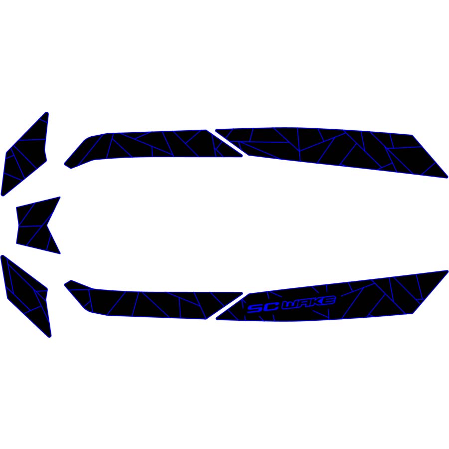 SC Wake Sea Doo Spark 2-Up '14-21 Waverunner Jet Ski Traction Mat Kit