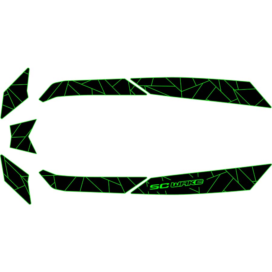 SC Wake Sea Doo Spark 2-Up '14-21 Waverunner Jet Ski Traction Mat Kit