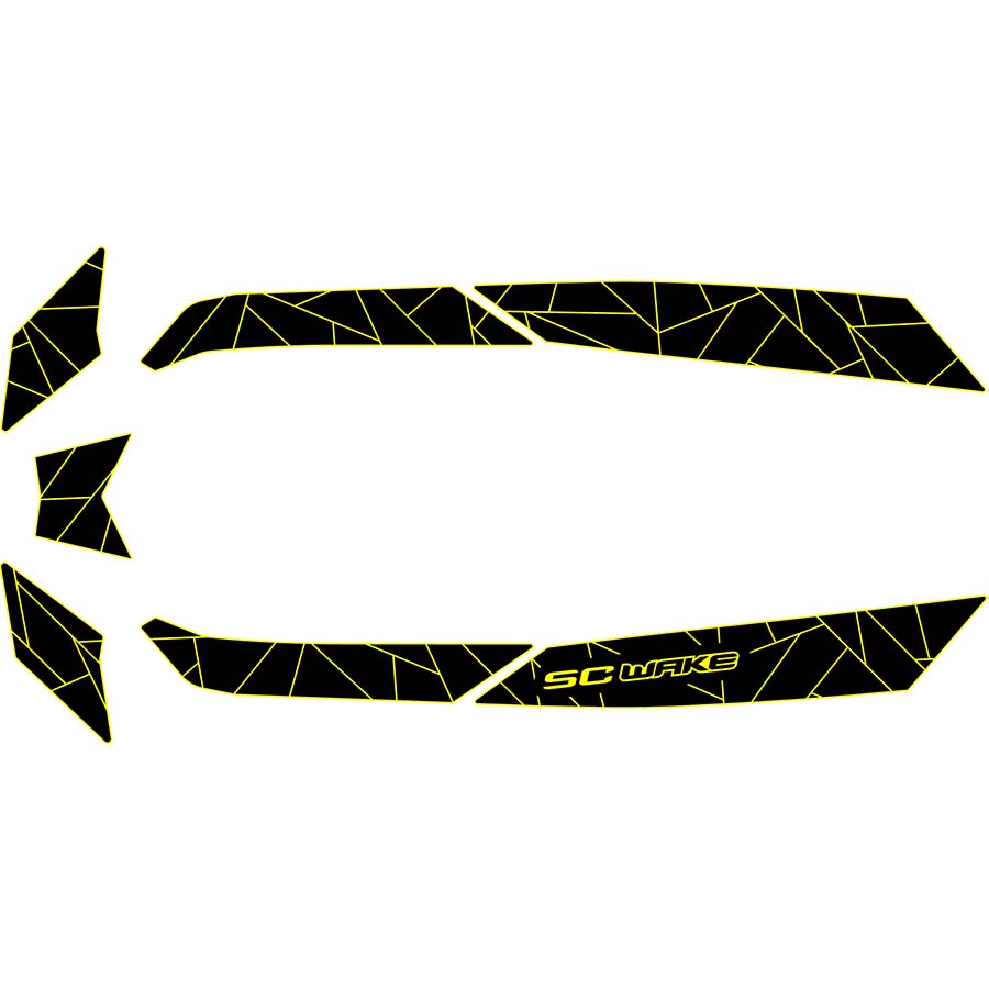 SC Wake Sea Doo Spark 2-Up '14-21 Waverunner Jet Ski Traction Mat Kit