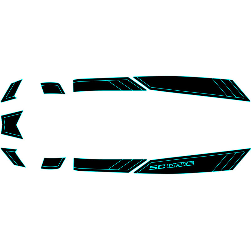 SC Wake Sea Doo Spark Trixx 2-Up '17-21 Waverunner Jet Ski Traction Mat Kit