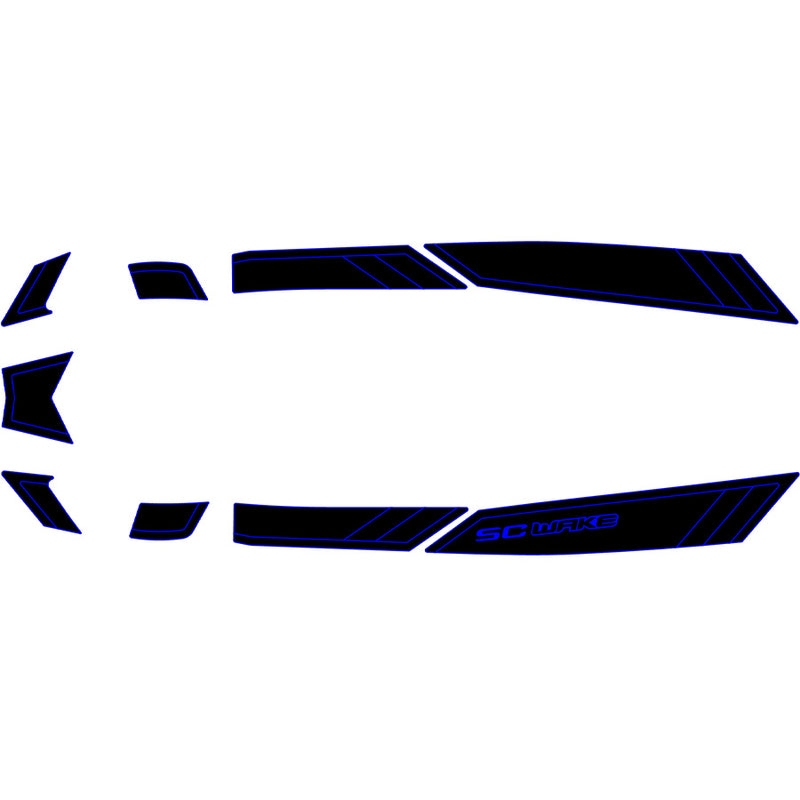 SC Wake Sea Doo Spark Trixx 2-Up '17-21 Waverunner Jet Ski Traction Mat Kit