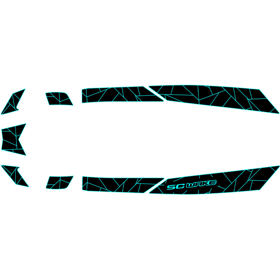 SC Wake Sea Doo Spark Trixx 2-Up '17-21 Waverunner Jet Ski Traction Mat Kit