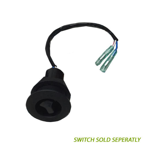 Rotary Bilge Pump Switch & Primer Bulb Mounting Hole