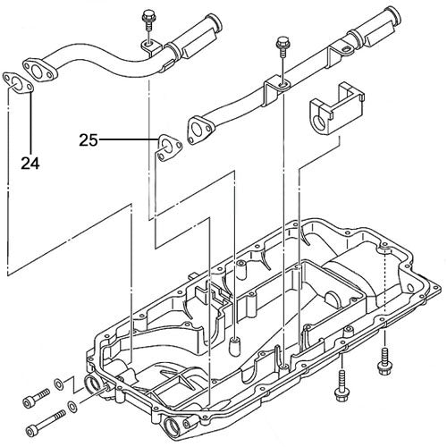 Yamaha 4-Stroke 1800 FX / Cruiser HO'09-12, VXR/VXS '11-12- Individual Gaskets