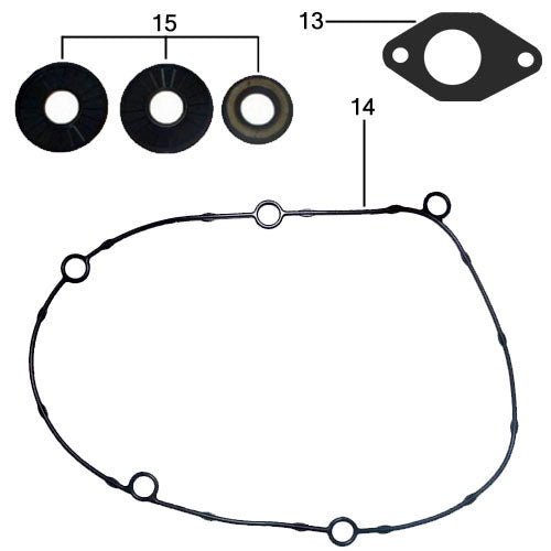 Yamaha GP1200R '00-02, XL1200 Ltd. '99-05 Individual Gaskets