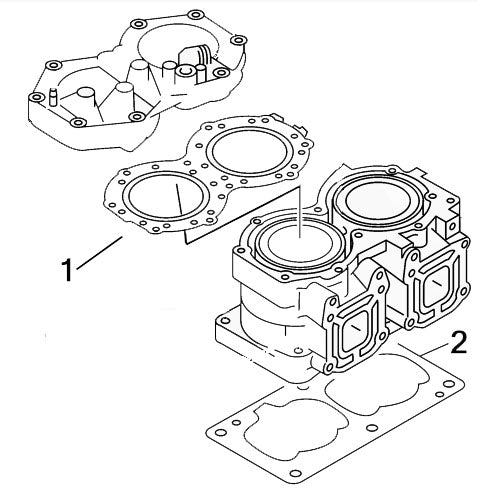 Yamaha VXR 650 '91-95 Individual Gaskets