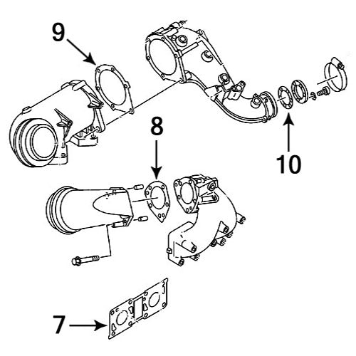 Yamaha GP800 '98-04, GP800R '03-05, XL/XLT800 '00-04 Individual Gaskets