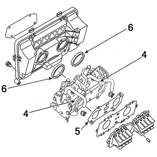 Yamaha GP800 '98-04, GP800R '03-05, XL/XLT800 '00-04 Individual Gaskets